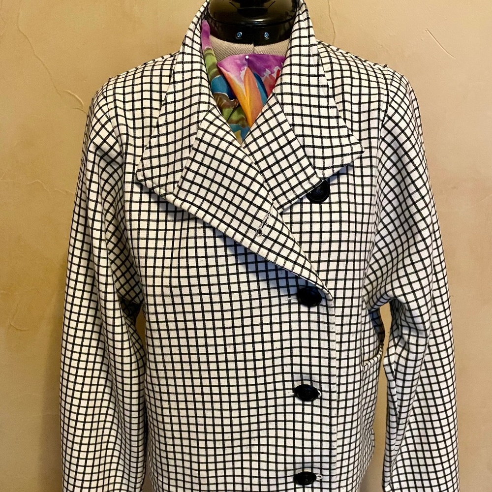 Cabi Windowpane Moto Jacket #3173